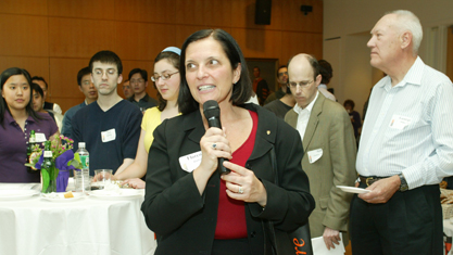 Alumni at Graduate Mixer 08